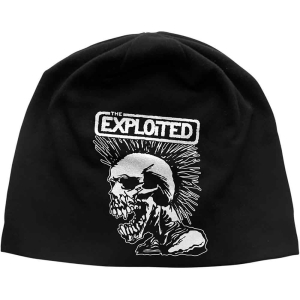 The Exploited - Mohican Skull Jd Print Beanie H in the group MERCHANDISE / Merch / Punk at Bengans Skivbutik AB (5536540)