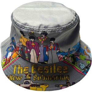 The Beatles - Yellow Submarine Grey Bucket Hat:L in the group MERCHANDISE / Merch / Pop-Rock at Bengans Skivbutik AB (5536586)
