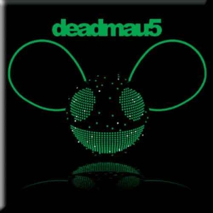 Deadmau5 - Green Head Magnet in the group MERCHANDISE / Merch / Elektroniskt at Bengans Skivbutik AB (5536629)