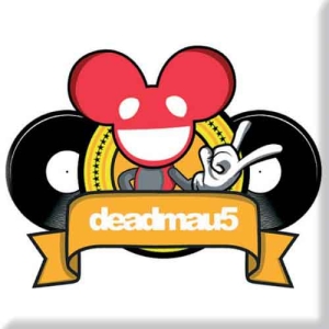 Deadmau5 - Rockdj Magnet in the group MERCHANDISE / Merch / Elektroniskt at Bengans Skivbutik AB (5536631)