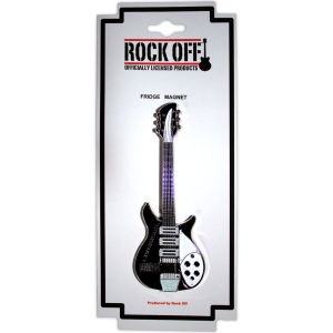 Rock Off - Mathew Street B&W Guitar Magnet in the group MERCHANDISE / Magnet /  at Bengans Skivbutik AB (5536678)