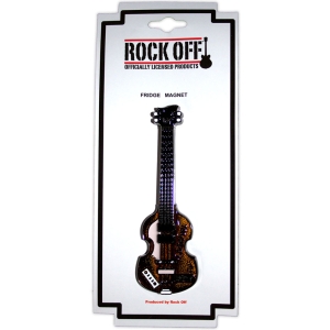 Rock Off - Mathew Street Brown Bass Magnet in the group MERCHANDISE / Magnet /  at Bengans Skivbutik AB (5536679)