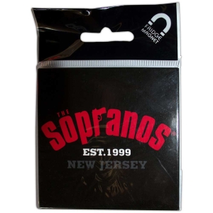 Sopranos - Collegiate Logo Magnet in the group MERCHANDISE / Magnet / TV series at Bengans Skivbutik AB (5536687)