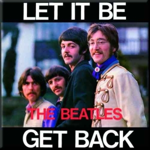 The Beatles - Let It Be/Get Back Magnet in the group MERCHANDISE / Magnet / Pop-Rock at Bengans Skivbutik AB (5536706)