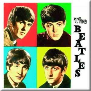 The Beatles - Coloured Boxes Magnet in the group MERCHANDISE / Magnet / Pop-Rock at Bengans Skivbutik AB (5536714)