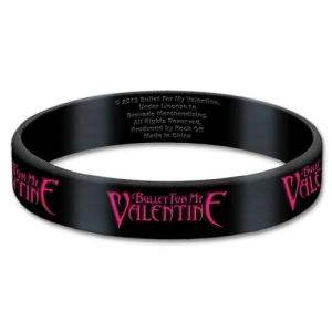 Bullet For My Valentine - Logo Gum Wristband in the group MERCHANDISE at Bengans Skivbutik AB (5536777)