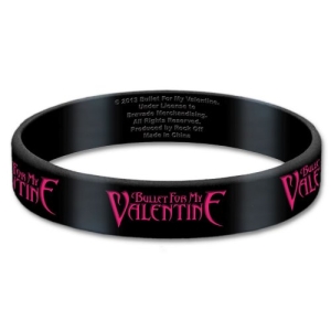 Bullet For My Valentine - Logo Gum Wristband in the group MERCHANDISE / Merch / Hårdrock at Bengans Skivbutik AB (5536777)