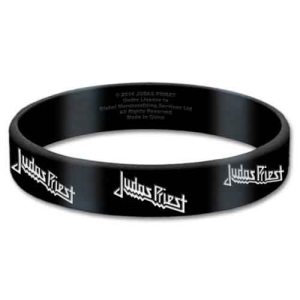 Judas Priest - Logo Gum Wristband in the group MERCHANDISE / Merch / Hårdrock at Bengans Skivbutik AB (5536783)