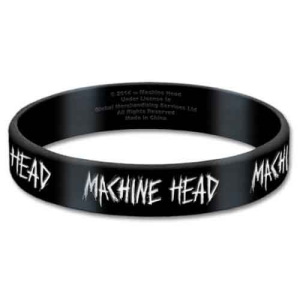 Machine Head - Logo Gum Wristband in the group MERCHANDISE / Merch / Hårdrock at Bengans Skivbutik AB (5536787)