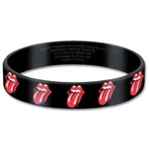 Rolling Stones - Tongues Gum Wristband in the group MERCHANDISE / Merch / Pop-Rock at Bengans Skivbutik AB (5536799)