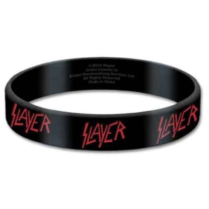 Slayer - Logo Gum Wristband in the group MERCHANDISE / Merch / Hårdrock at Bengans Skivbutik AB (5536802)