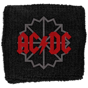 Ac/Dc - Black Ice Logo Wristband Sweat in the group MERCHANDISE at Bengans Skivbutik AB (5536811)