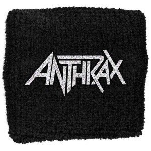 Anthrax - Logo Embroidered Wristband Sweat in the group MERCHANDISE / Merch / Hårdrock at Bengans Skivbutik AB (5536816)