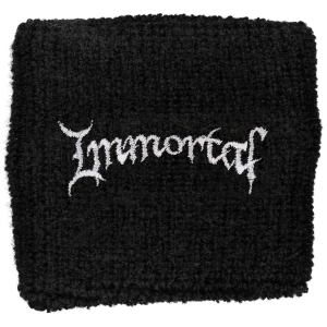 Immortal - Logo Embroidered Wristband Sweat in the group MERCHANDISE / Merch / Hårdrock at Bengans Skivbutik AB (5536834)