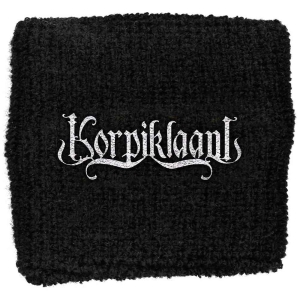 Korpiklaani - Logo Embroidered Wristband Sweat in the group MERCHANDISE / Merch / Hårdrock at Bengans Skivbutik AB (5536837)
