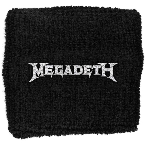 Megadeth - Logo Wristband Sweat in the group MERCHANDISE / Merch / Hårdrock at Bengans Skivbutik AB (5536841)