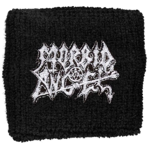 Morbid Angel - Logo Embroidered Wristband Sweat in the group MERCHANDISE / Merch / Hårdrock at Bengans Skivbutik AB (5536844)