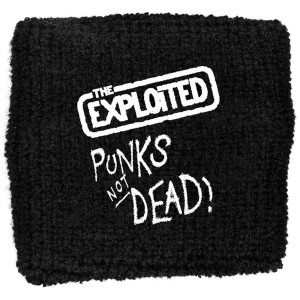 The Exploited - Punks Not Dead Embroidered Wristba in the group MERCHANDISE / Merch / Punk at Bengans Skivbutik AB (5536851)