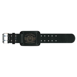 Five Finger Death Punch - Knuckles Leather Wriststrap in the group MERCHANDISE / Merch / Hårdrock at Bengans Skivbutik AB (5536922)