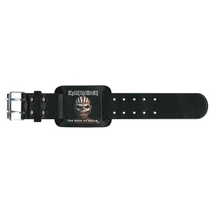 Iron Maiden - The Book Of Souls Leather Wriststrap in the group MERCHANDISE / Merch / Hårdrock at Bengans Skivbutik AB (5536926)