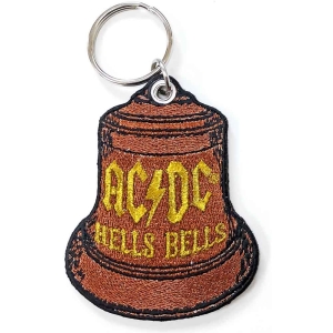 Ac/Dc - Hells Bells Woven Patch Keychain in the group MERCH / Minsishops-merch / Ac/Dc at Bengans Skivbutik AB (5536945)