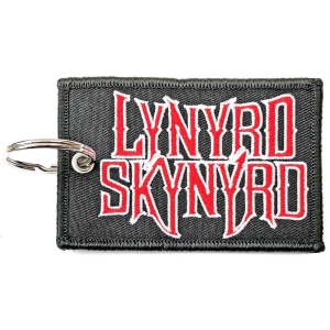 Lynyrd Skynyrd - Logo Woven Patch Keychain in the group MERCHANDISE / Merch / Pop-Rock at Bengans Skivbutik AB (5536952)