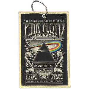 Pink Floyd - Carnegie Hall Woven Patch Keychain in the group MERCHANDISE / Merch / Pop-Rock at Bengans Skivbutik AB (5536954)