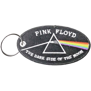 Pink Floyd - Dsotm Oval Woven Patch Keychain in the group MERCHANDISE / Merch / Pop-Rock at Bengans Skivbutik AB (5536955)