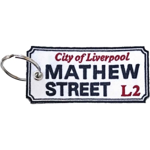 Rock Off - Mathew Street Liverpool Sign Woven Patch in the group OTHER / Merchandise at Bengans Skivbutik AB (5536960)