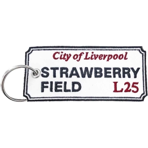 Rock Off - Strawberry Field Liverpool Sign Woven Pa in the group OTHER / Merchandise at Bengans Skivbutik AB (5536962)