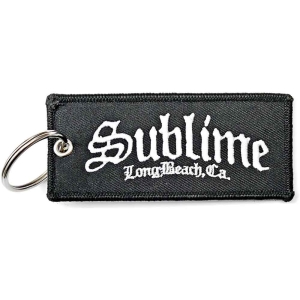 Sublime - Ca Logo Woven Patch Keychain in the group MERCHANDISE / Keyring / Reggae at Bengans Skivbutik AB (5536969)