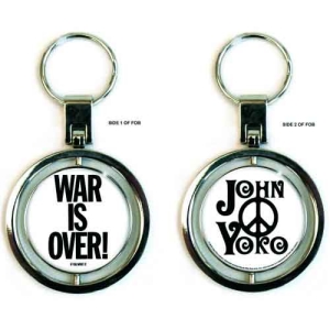 John Lennon - War Is Over Keychain Spinn in the group MERCHANDISE / Merch / Pop-Rock at Bengans Skivbutik AB (5536977)