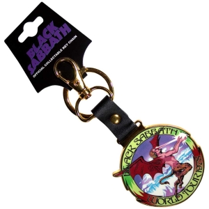 Black Sabbath - World Tour 1978 Keychain in the group MERCHANDISE / Keyring / Heavy Metal at Bengans Skivbutik AB (5537001)