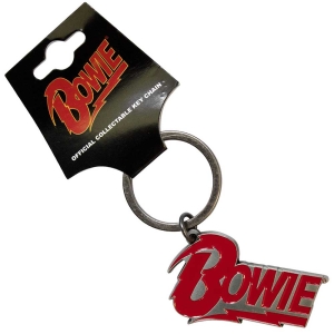 David Bowie - Logo Keychain in the group MERCHANDISE / Keyring / Pop-Rock at Bengans Skivbutik AB (5537018)