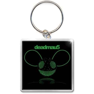 Deadmau5 - Greenhead Keychain in the group MERCHANDISE / Keyring / Electronica at Bengans Skivbutik AB (5537020)
