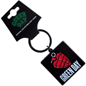 Green Day - Grenade Logo Keychain in the group MERCHANDISE / Keyring / Punk at Bengans Skivbutik AB (5537029)