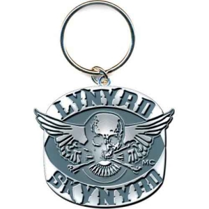 Lynyrd Skynyrd - Biker Patch Logo Keychain in the group MERCHANDISE / Merch / Pop-Rock at Bengans Skivbutik AB (5537049)