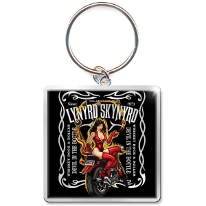 Lynyrd Skynyrd - Devil In The Bottle Keychain in the group MERCHANDISE / Keyring / Pop-Rock at Bengans Skivbutik AB (5537050)