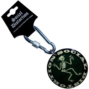 Social Distortion - Classic Logo Keychain in the group MERCHANDISE / Keyring / Heavy Metal at Bengans Skivbutik AB (5537103)