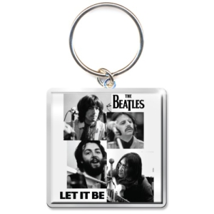The Beatles - Let It Be Faces Photo Print Keychain in the group MERCHANDISE / Merch / Pop-Rock at Bengans Skivbutik AB (5537118)