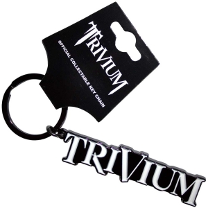 Trivium - Logo Black Keychain in the group MERCHANDISE / Keyring / Heavy Metal at Bengans Skivbutik AB (5537128)