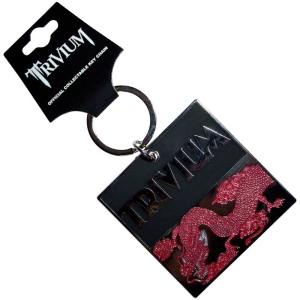 Trivium - Deadmen & Dragons Silhouette Keycha in the group MERCHANDISE / Merch / Hårdrock at Bengans Skivbutik AB (5537132)