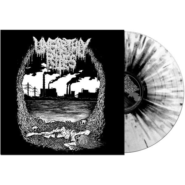 Unearthly Rites - Ecdysis (Black On White Splatter Vi in the group VINYL / Hårdrock at Bengans Skivbutik AB (5537169)