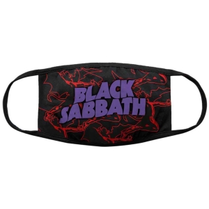 Black Sabbath - Red Thunder V2 Bl Face Mask in the group MERCHANDISE / Merch / Hårdrock at Bengans Skivbutik AB (5537229)