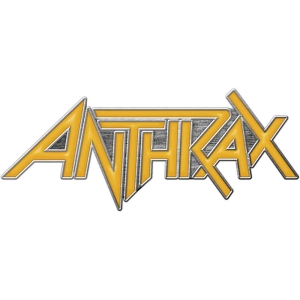 Anthrax - Logo Pin Badge in the group MERCHANDISE / Merch / Hårdrock at Bengans Skivbutik AB (5537269)