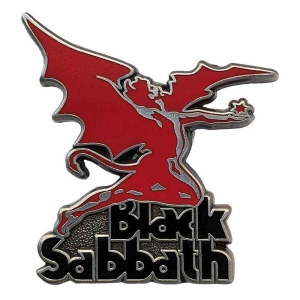 Black Sabbath - Logo & Daemon Pin Badge in the group MERCHANDISE / Merch / Hårdrock at Bengans Skivbutik AB (5537274)