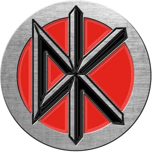 Dead Kennedys - Dk Logo Pin Badge in the group MERCHANDISE / Merch / Punk at Bengans Skivbutik AB (5537293)