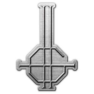 Ghost - Grucifix Retail Packed Pin Badge in the group MERCHANDISE / Merch / Hårdrock at Bengans Skivbutik AB (5537307)