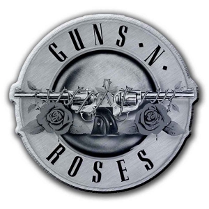 Guns N Roses - Bullet Logo Pin Badge in the group MERCHANDISE / Merch / Hårdrock at Bengans Skivbutik AB (5537313)