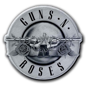 Guns N Roses - Bullet Logo Pin Badge in the group MERCHANDISE / Pin-Button Badge / Heavy Metal at Bengans Skivbutik AB (5537313)